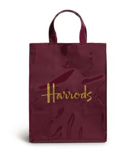 Medium Logo Shopper Bag Maroon..حقيبة تسوق متوسطة الحجم باللون الكستنائي..