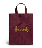Medium Logo Shopper Bag Maroon..حقيبة تسوق متوسطة الحجم باللون الكستنائي..