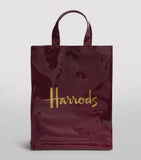 Medium Logo Shopper Bag Maroon..حقيبة تسوق متوسطة الحجم باللون الكستنائي..