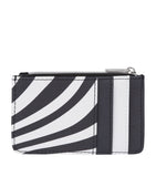 Harrods Monochrome Swirl Card Holder...حامل بطاقات هارودز بتصميم دوامة