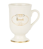 Harrods Cream Pedestal Logo Mug..كوب هارودز الكريمي بقاعدة