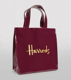 Small Logo Shopper Bag Burgundy