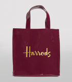 Small Logo Shopper Bag Burgundy