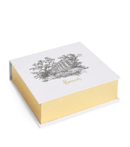 Harrods Knightsbridge Toile Woodland Memo Block... بوكس ملاحظات على شكل الغابة