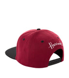 Varsity Logo Flat Peak Cap Red