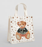 Christmas Bear Small Shopper Bag