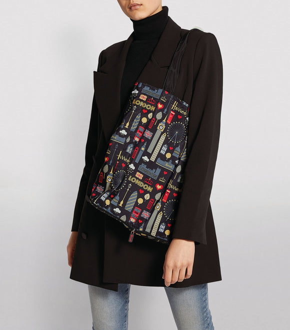 Glitter London Pocket Shopper Bag