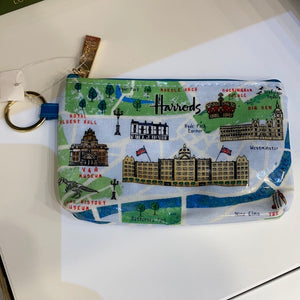 London Map Coin Purse Keyring...سلسلة مفاتيح على شكل خريطة لندن