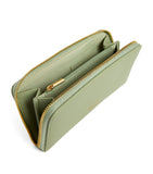 Oxford Light Green Long Wallet...محفظة أكسفورد طويلة باللون الأخضر الفاتح