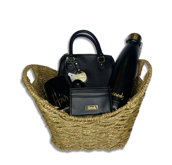 Harrods Black Bag Basket