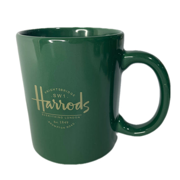 Harrods New Green Logo Mug ..كوب اخضر جديد من هارودز