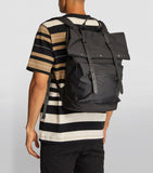 Harrods Leyton Backpack حقيبة ظهر سوداء لايتون