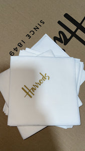 Harrods Napkins x10