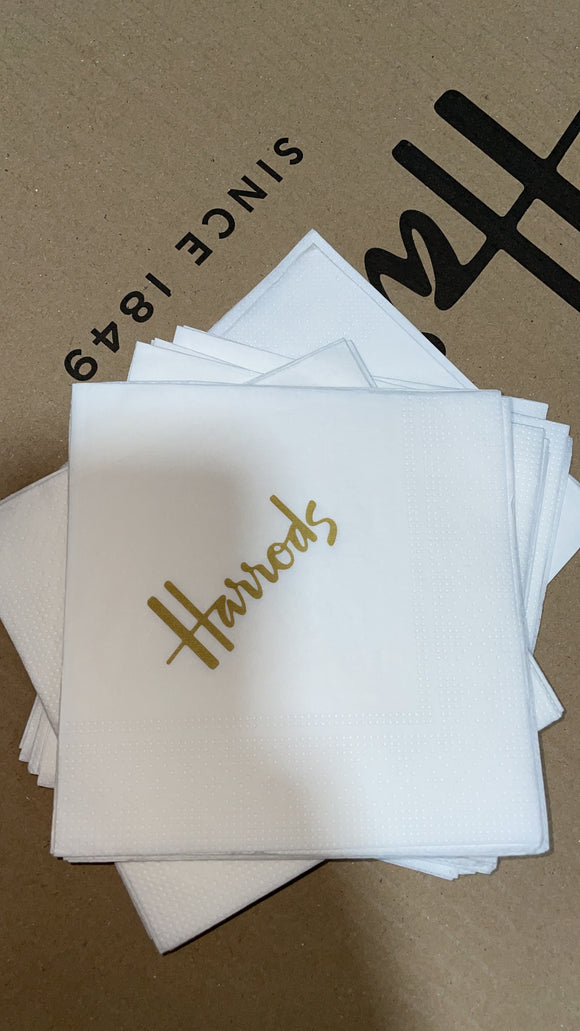 Harrods Napkins x10