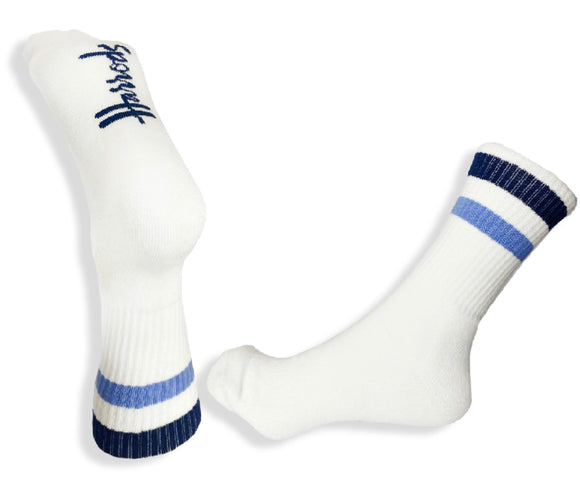 Harrods Sport Long Socks White