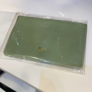 Harrods Oxford Light Green Cardholder...حامل بطاقة هارودز أكسفورد باللون الاخضر