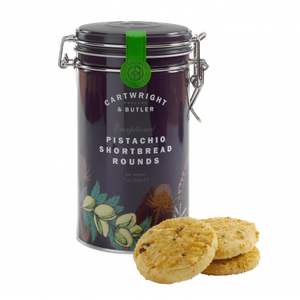 Pistachio shortbread rounds 200g