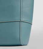 Fern Reversible Tote Bag Blue and Silver...حقيبة يد ذات وجهين باللونين الأزرق والفضي