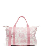 Harrods Toile Pink Large Foldaway Bag