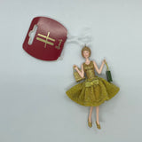 Harrods Gold Glitter Dress Girl..فستان هارودز الذهبي اللامع للبنات