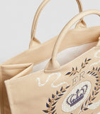 Large Beige Queen's Platinum Jubilee Shopper Bag