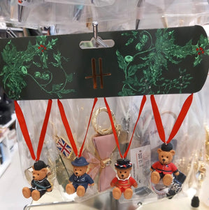 Harrods London Small Bear Decorations (Set of 4)....زينة الدببة الصغيرة من هارودز لندن (مجموعة من 4 قطع)