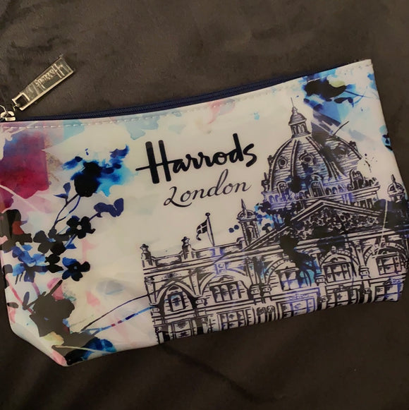 Harrods Watercolour Travel Pouch