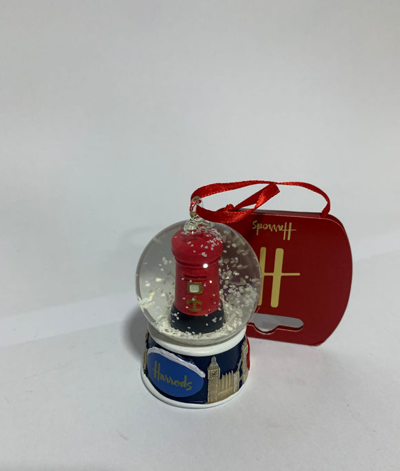 Harrods Post Box Hanging Globe