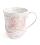 Harrods Pink Toile Mug..كوب هارودز الوردي