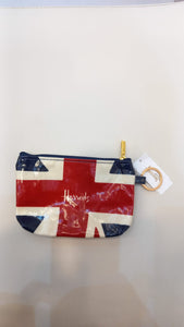 Union Jack Keyring Coin Purse..سلسلة مفاتيح محفظة النقود المعدنية بنقشة علم الاتحاد