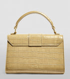 Harrods Brent Olive Grab Cross Body Bag..حقيبة كروس