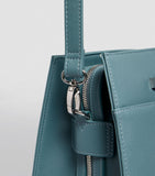 St James Blue Medium Shoulder Bag..حقيبة كتف سانت جيمس الزرقاء متوسطة الحجم