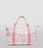 Harrods Toile Pink Large Foldaway Bag
