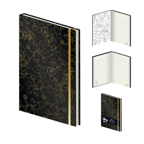 A5 Mickey Mouse Lined Notebook