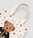 Christmas Bear Small Shopper Bag