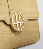 Harrods Brent Olive Grab Cross Body Bag..حقيبة كروس