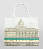 Large Architectural Building Shopper Tote Bag