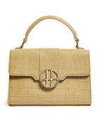 Harrods Brent Olive Grab Cross Body Bag..حقيبة كروس