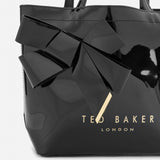Ted Baker Women's Nikicon Knot Bow Small Icon Bag - Black...حقيبة تيد بيكر النسائية الصغيرة أيقونية - سوداء