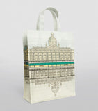 Harrods Architecture Medium Shopper Bag.. حقيبة تسوق متوسطة الحجم بنقشة الهندسة المعمارية لهارودز