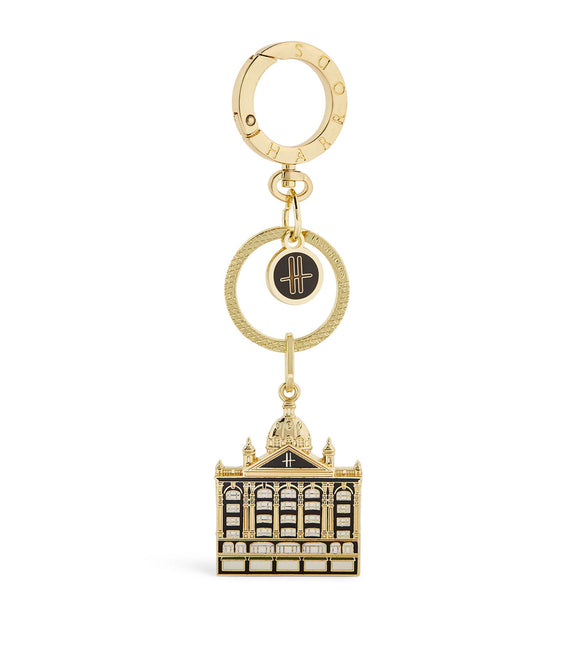 Harrods Building Bag Charm Keyring..سلسلة مفاتيح على شكل حقيبة مبنى هارودز