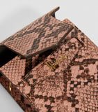 Nano Mini Snake Print Phone Bag