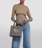 Small Grey Southbank Royal Stewart Shopper Bag