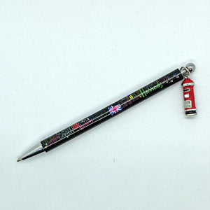 Harrods Post Box Graffiti Charm Pen قلم بتصميم صندوق البريد