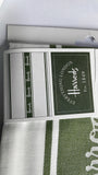 Harrods Logo Design Green Set of Tea Towels