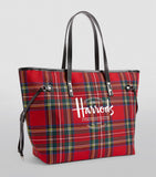 Southbank Red Check Shoulder Tote Bag...حقيبة كتف  حمراء منقوشة