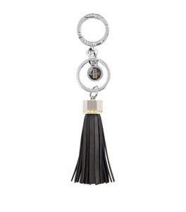 Black Tassel Bag Charm