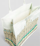 Large Architectural Building Shopper Tote Bag