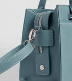 St James Blue Small Grab Bag...حقيبة سانت جيمس الزرقاء الصغيرة
