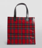 Small Red Southbank Royal Stewart Shopper Bag